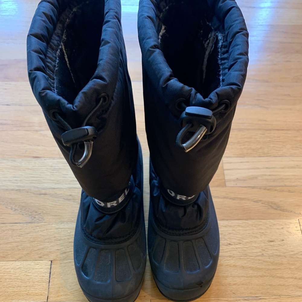 Sorel Kids Black Boots